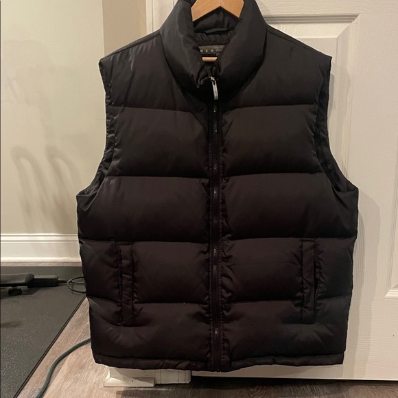 Kenneth Cole Reaction Dark Puffer Vest - Picture 1 of 4